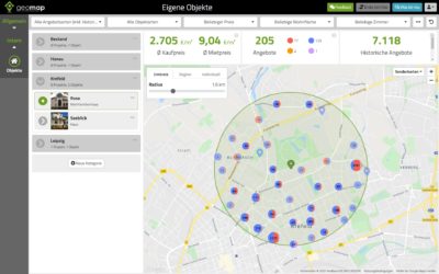 Proptech GeoMap startet Online-Assistent „Intern“ für individuelles Immobiliendaten-Management