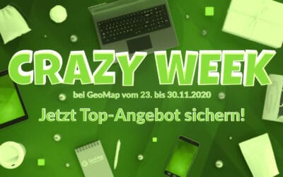 GeoMap Crazy Week mit Top-Angebot